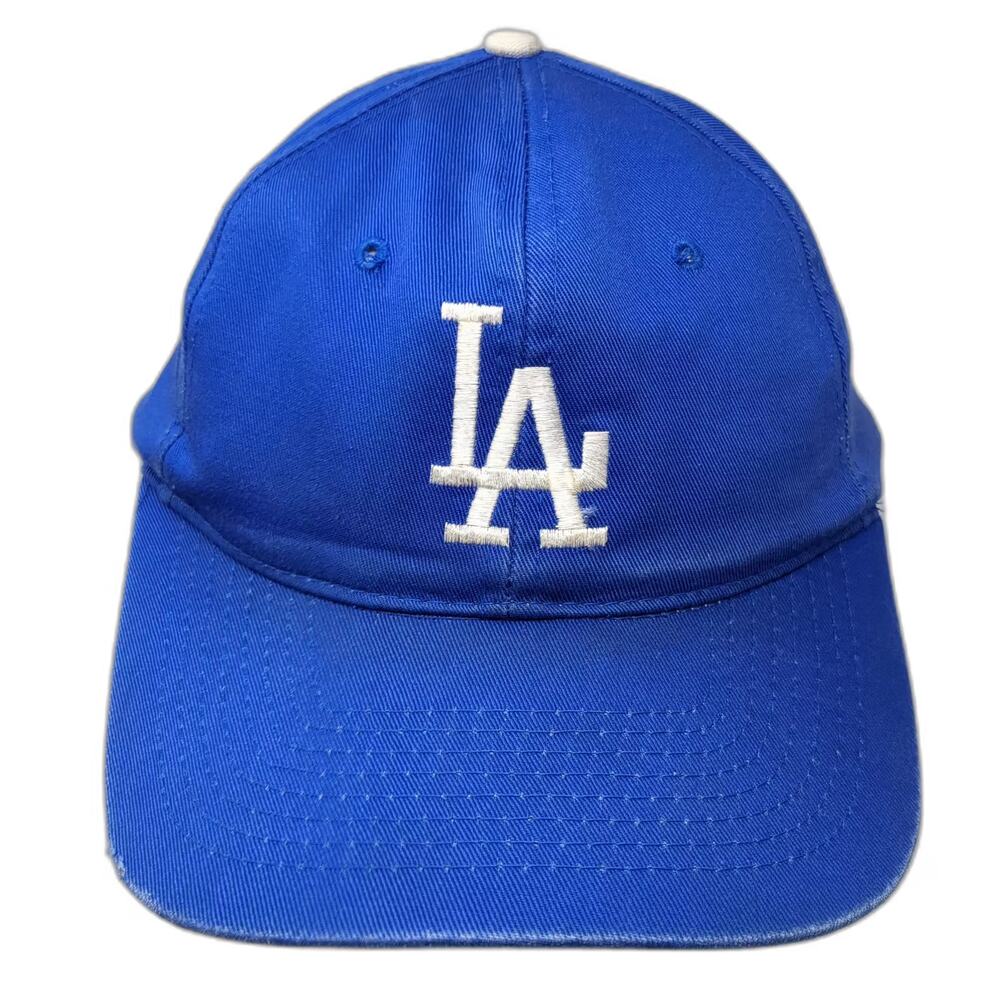 MLB Los Angeles Dodgers Fresh Caps Blue Snapback Hat One Size LA Logo Gray Under